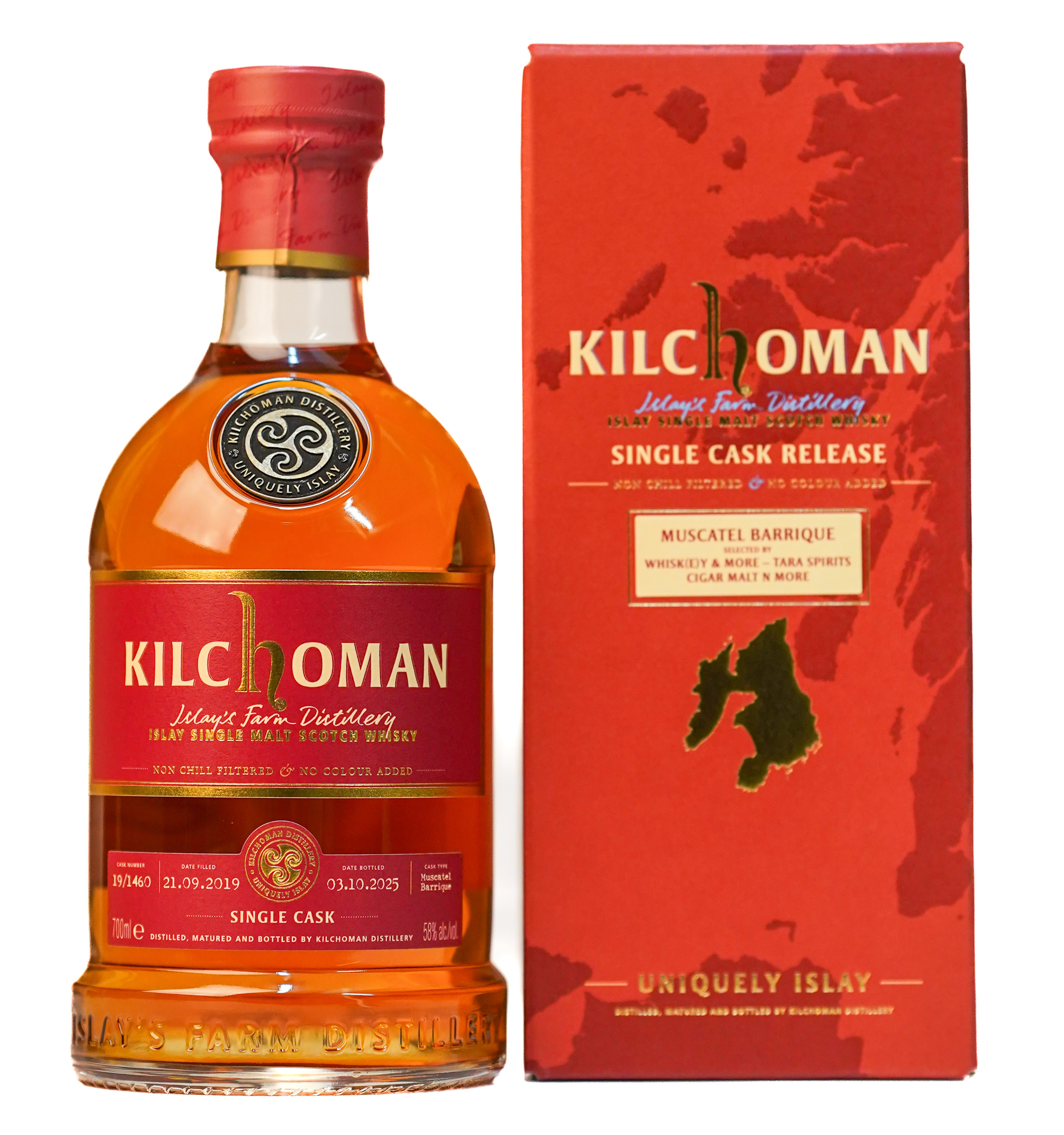 Kilchoman Single Muscatel Barrique 2019/2025 TARA Spirits