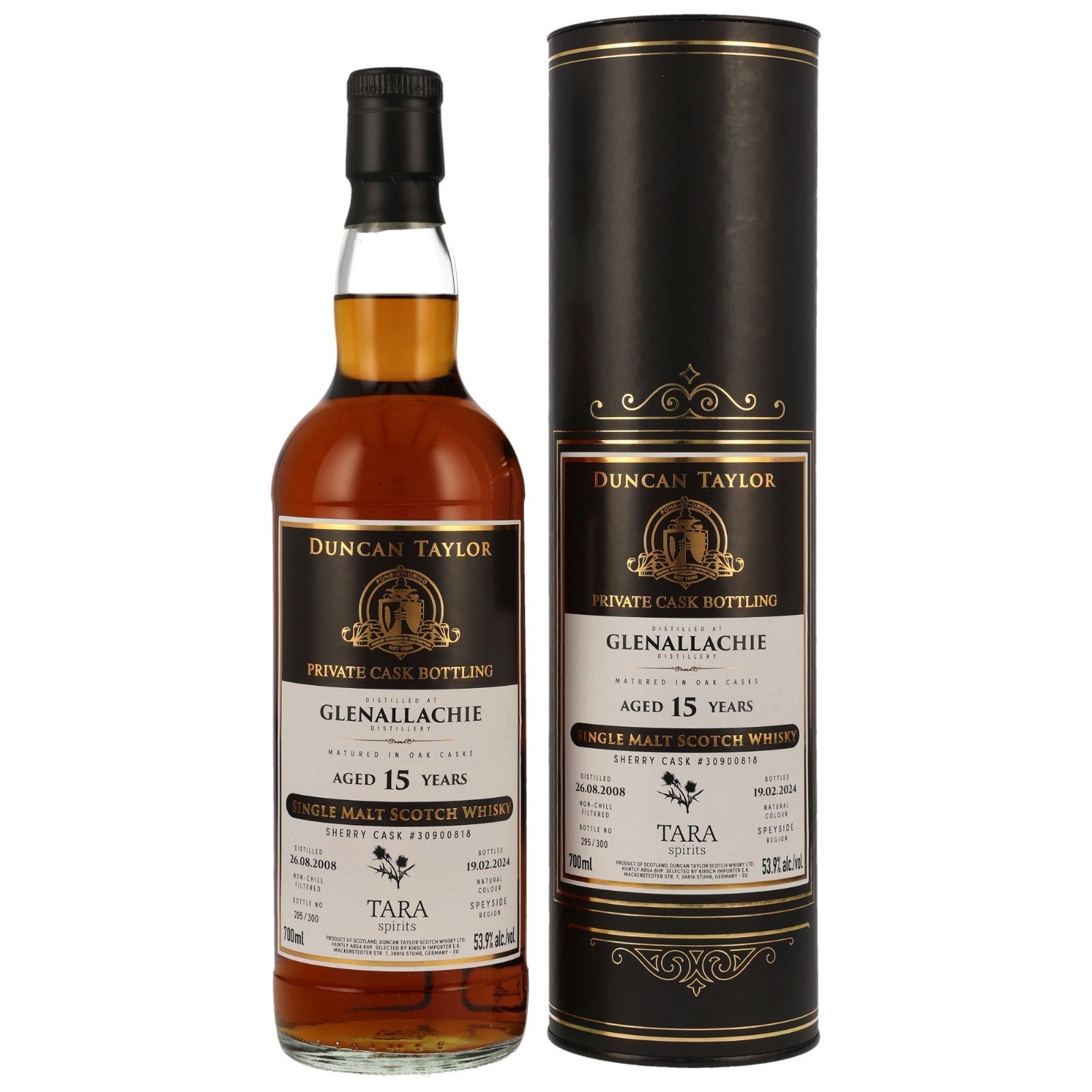 Glenallachie 2008/ 15 Jahre – Exklusiv für TARA Spirits